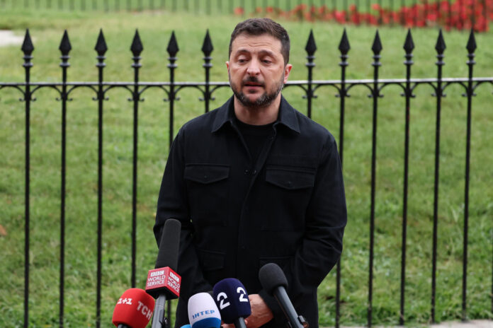 El presidente de Ucrania, Volodímir Zelenski. EFE/ Octavio Guzmán
