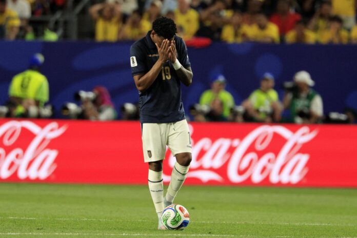 Gonzalo Plata, jugador de Ecuador. EFE/EPA/SHAWN THEW
