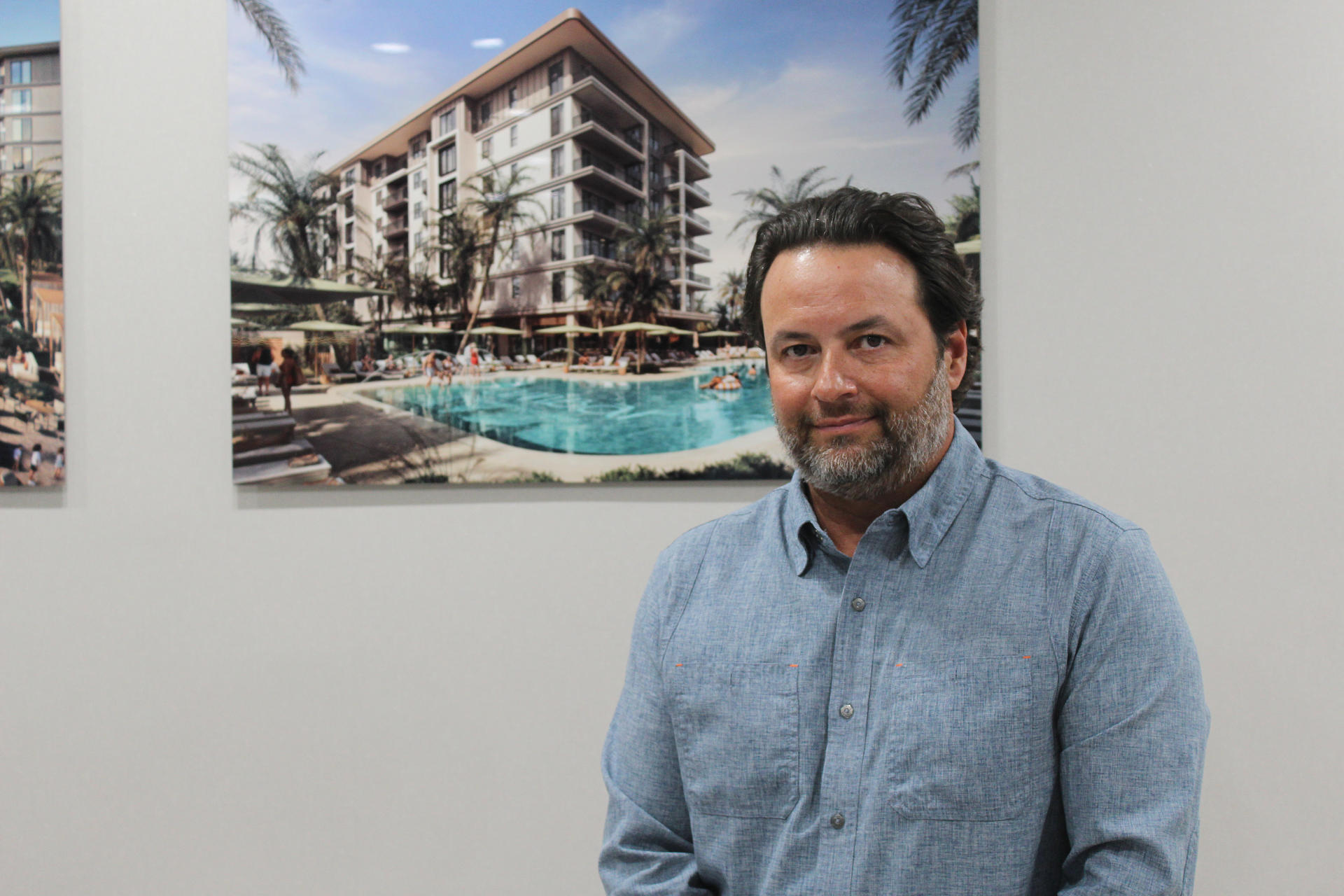 Fotografía del 3 de junio de 2026 del vicepresidente de Ventas de Ambar Apartments by Marriott Bonvoy, Eduardo Pruna, durante una entrevista con EFE en Miami (EE.UU.). EFE/ Pedro Pablo Cortés Villarreal
