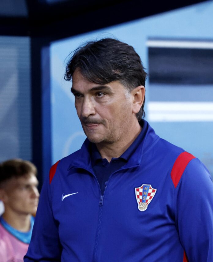 Fotografía de archivo del seleccionador de Croacia, Zlatko Dalic, quien este martes elogió la influencia del capitán de su equipo, Luka Modric, en la antesala del debut en el Mundial contra Inglaterra en Arlington (Texas)
