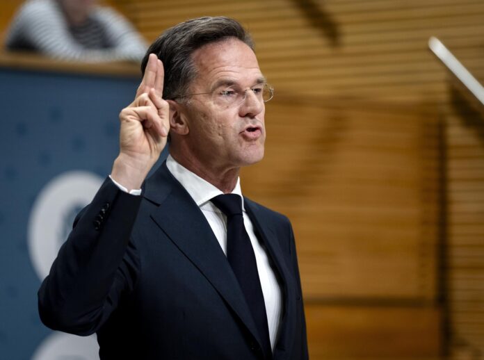 El secretario general de la OTAN, Mark Rutte. EFE/EPA/REMKO DE WAAL
