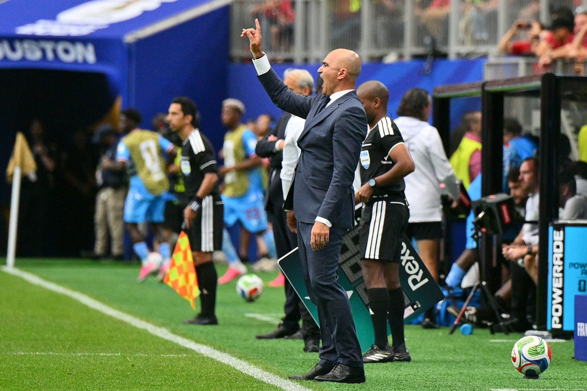 Roberto Martínez, seleccionador de Portugal. EFE/EPA/SAM WASSON
