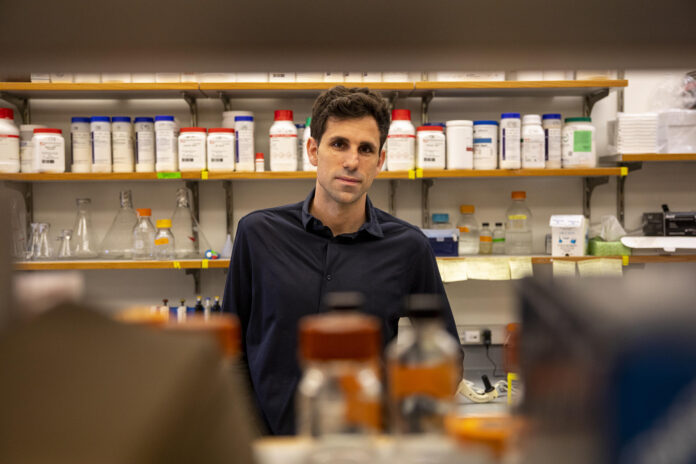 Encontrar nuevos antibióticos, dada la resistencia que hay a los existentes, es uno de los grandes desafíos de la medicina actual. El biotecnólogo español César de la Fuente y su equipo en la Universidad de Pensilvania podrían haber encontrado posibles candidatos, ocultos en proteínas priónicas. De la Fuente es uno de los mayores expertos mundiales en el uso de la inteligencia artificial (IA) para descubrir nuevos antibióticos que salven millones de vidas, y su último logro aparece recogido este viernes en la revista Nature Microbiology. EFE/ Tyger Williams / Universidad de Pensilvania / SOLO USO EDITORIAL/SOLO DISPONIBLE PARA ILUSTRAR LA NOTICIA QUE ACOMPAÑA (CRÉDITO OBLIGATORIO)
