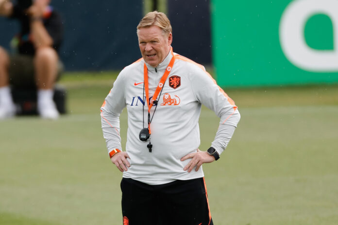 El seleccionador de Países Bajos, Ronald Koeman. EFE/Juan Ignacio Roncoroni
