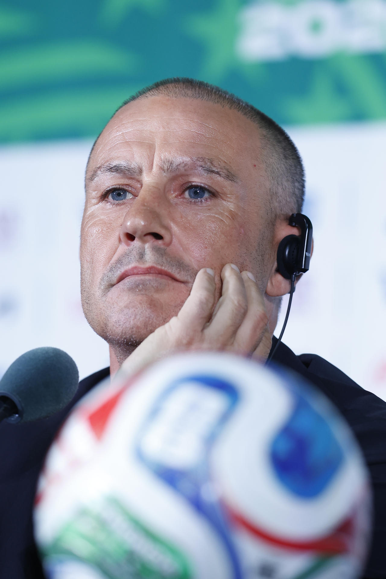 El seleccionador de Uzbekistán, el italiano Fabio Cannavaro. EFE/ Sashenka Gutiérrez
