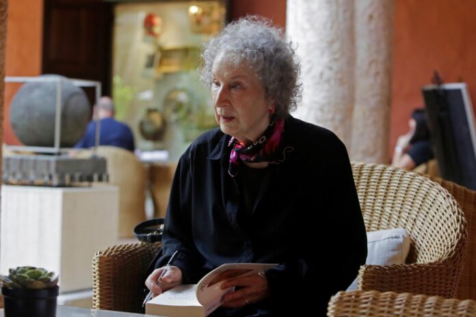 La escritora canadiense Margaret Atwood, en una fotografía de archivo. EFE/ RICARDO MALDONADO ROZO
