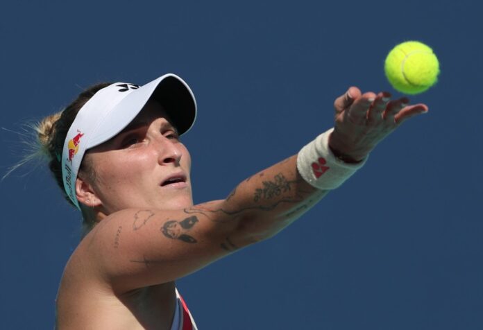 La tenista checa Marketa Vondrousova, campeona de Wimbledon en 2023, en foto de archivo de ALI HAIDER. EFE/EPA
