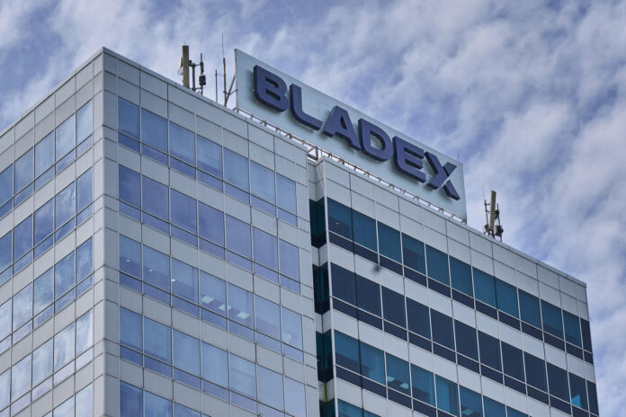 Fotografía del 4 de Junio de 2026 cedida por Bladex que muestra la fachada del edificio de Bladex en Ciudad de Panamá (Panamá).EFE/ Bladex

