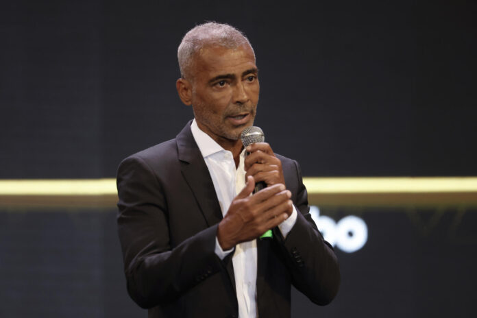 El exjugador brasileño Romário de Souza Faria en foto de archivo de Antonio Lacerda. EFE
