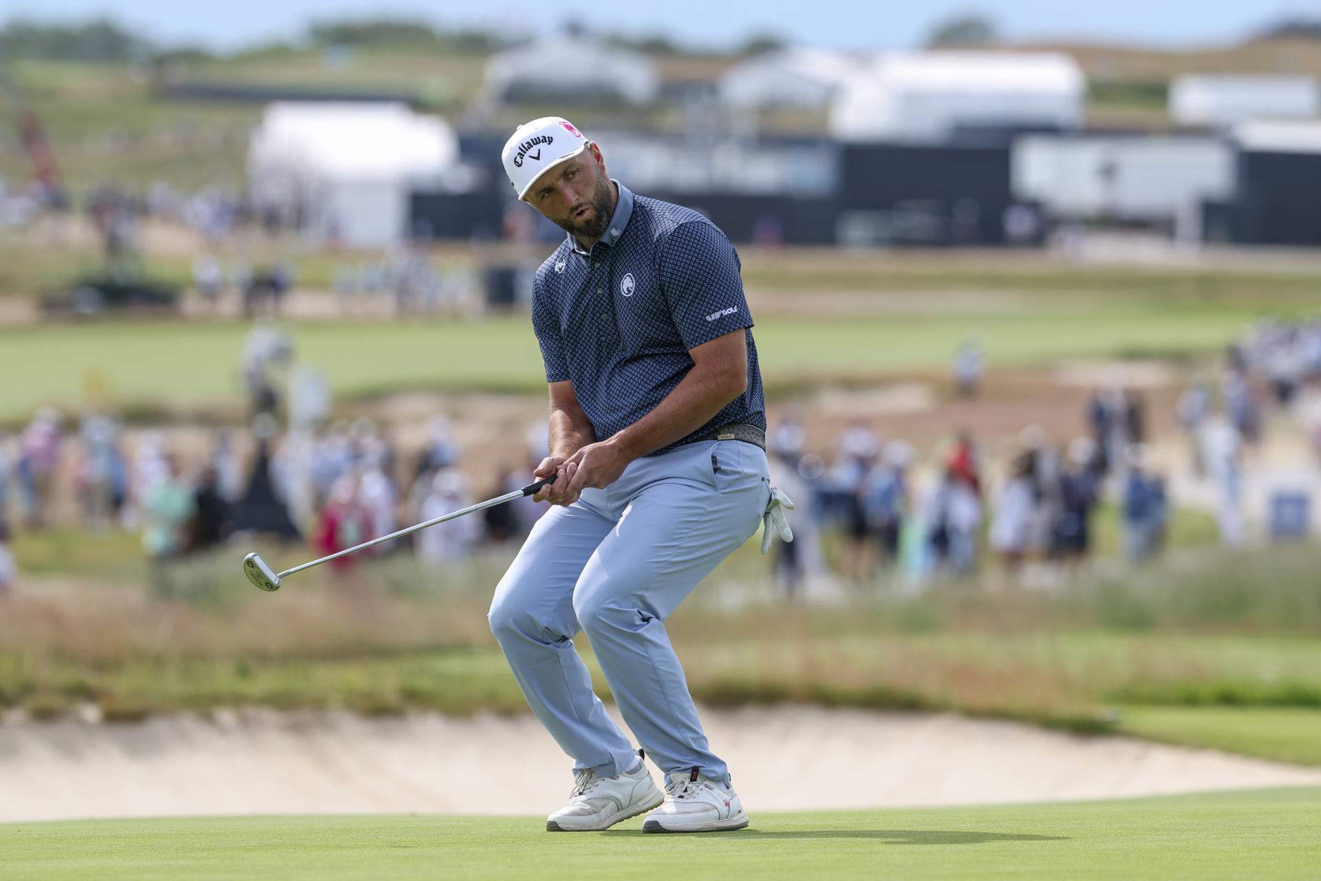 El golfista español Jon Rahm, el pasado 19 de junio, durante su participación en el Abierto de Estados Unidos. EFE/SARAH YENESEL