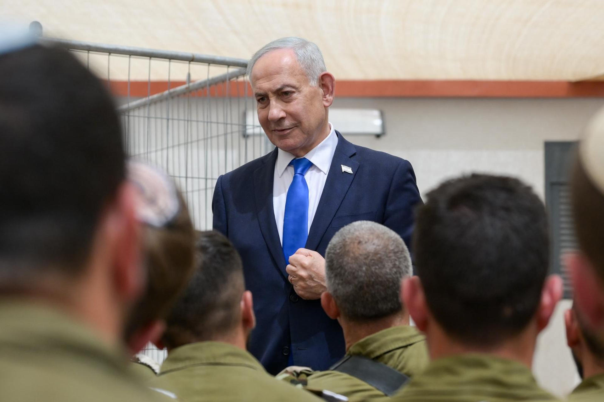 El primer ministro de Israel, Benjamín Netanyahu, afirmó este martes que busca la independencia armamentística de Israel frente al apoyo de Estados Unidos, según un comunicado emitido por la oficina del mandatario. EFE/ Oficina Del Primer Ministro De Israel SOLO USO EDITORIAL/SOLO DISPONIBLE PARA ILUSTRAR LA NOTICIA QUE ACOMPAÑA (CRÉDITO OBLIGATORIO)