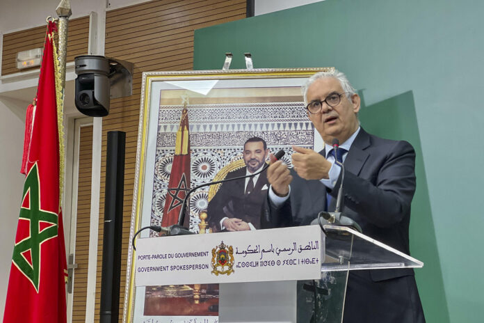 El ministro marroquí de Fomento y Agua, Nizar Baraka, en una fotografía de archivo. EFE/ Mohamed Siali
