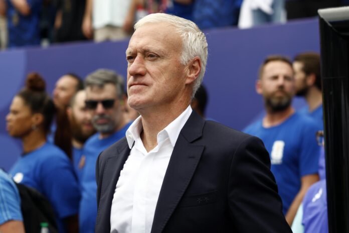 Didier Deschamps, seleccionador de Francia. EFE/EPA/WILL OLIVER
