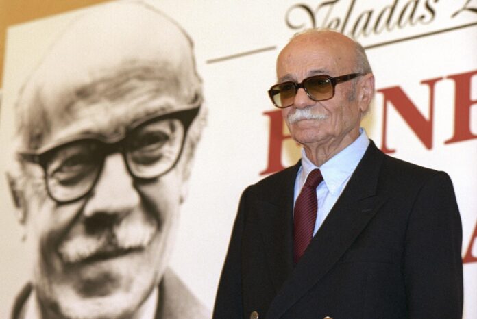 El escritor argentino Ernesto Sábato. EFE/Paco Campos.
