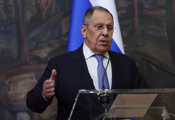 Imagen de Archivo del ministro de Exteriores de Rusia, Serguéi Lavrov.
 EFE/EPA/SERGEI ILNITSKY
