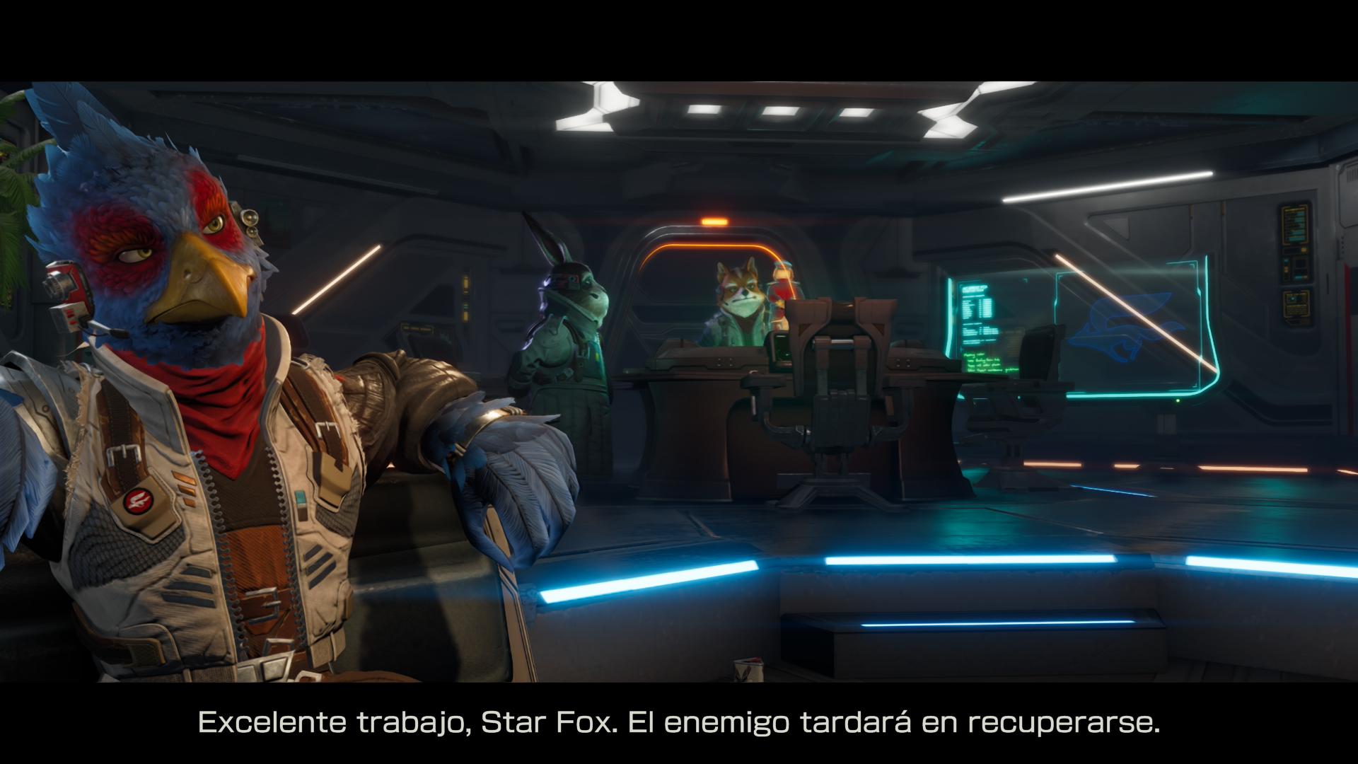 Imagen del nuevo juego 'Star Fox', de Nintendo, que se lanza este jueves 25 de junio. EFE/CEDIDA POR NINTENDO/SOLO USO EDITORIAL
