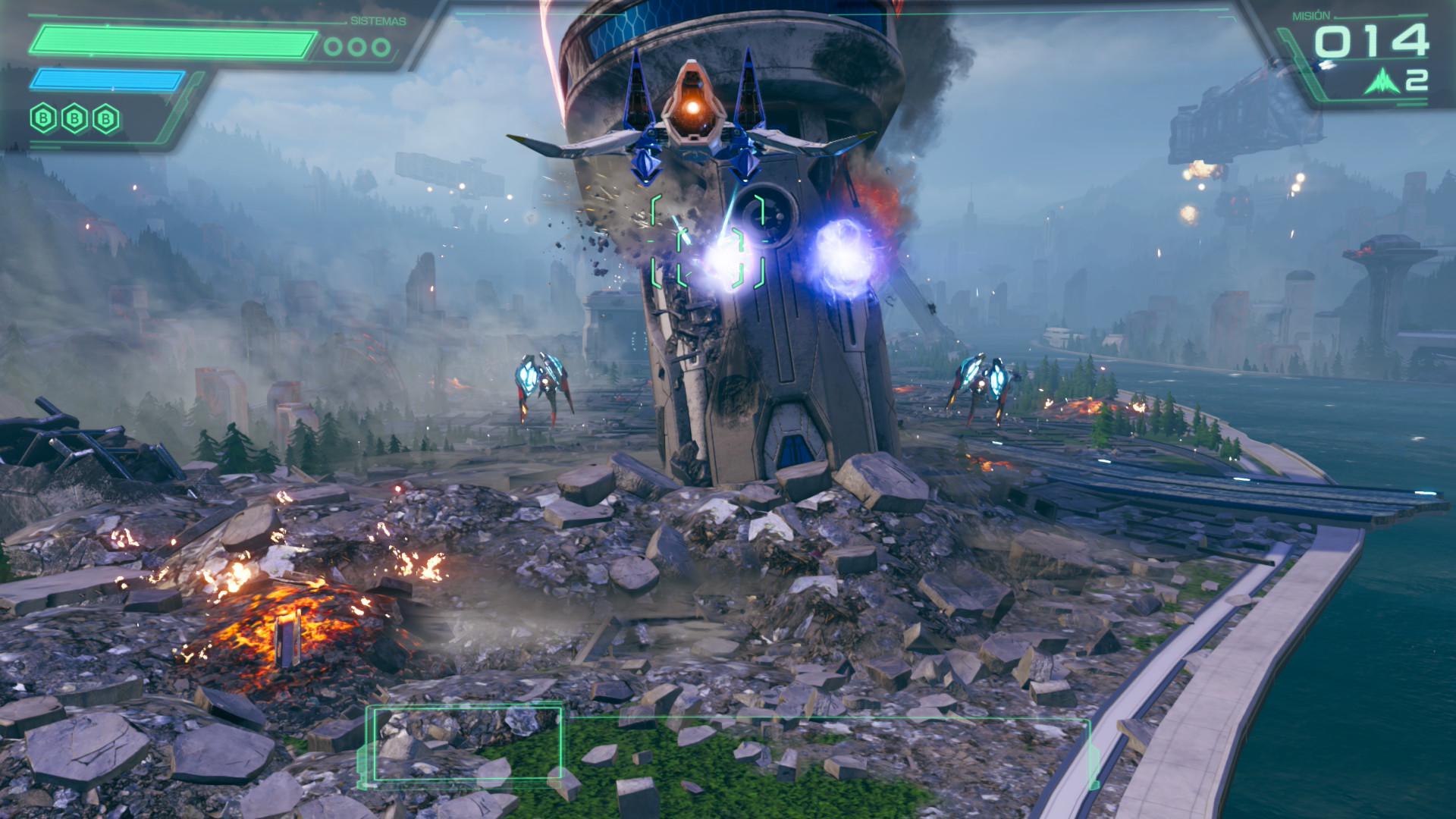 Imagen del nuevo juego 'Star Fox', de Nintendo, que se lanza este jueves 25 de junio. EFE/CEDIDA POR NINTENDO/SOLO USO EDITORIAL
