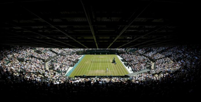 Vista general del All England Club de tenis en foto de archivo Facundo Arrizabalaga. EFE

