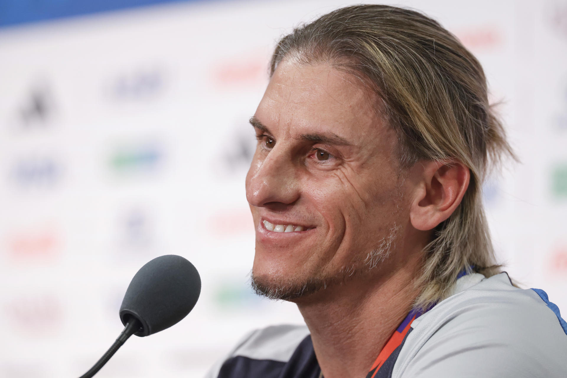 Sebastián Beccacece, seleccionador de Ecuador. EFE/Sebastiao Moreira
