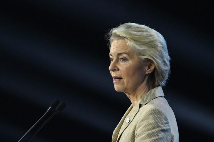 Fotografía de archivo de la presidenta de la Comisión Europea, Ursula von der Leyen. EFE/EPA/ADAM WARZAWA POLAND OUT
