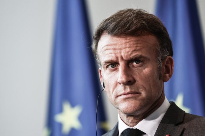 Fotografía de archivo del presidente francés, Emmanuel Macron. EFE/EPA/FILIP SINGER
