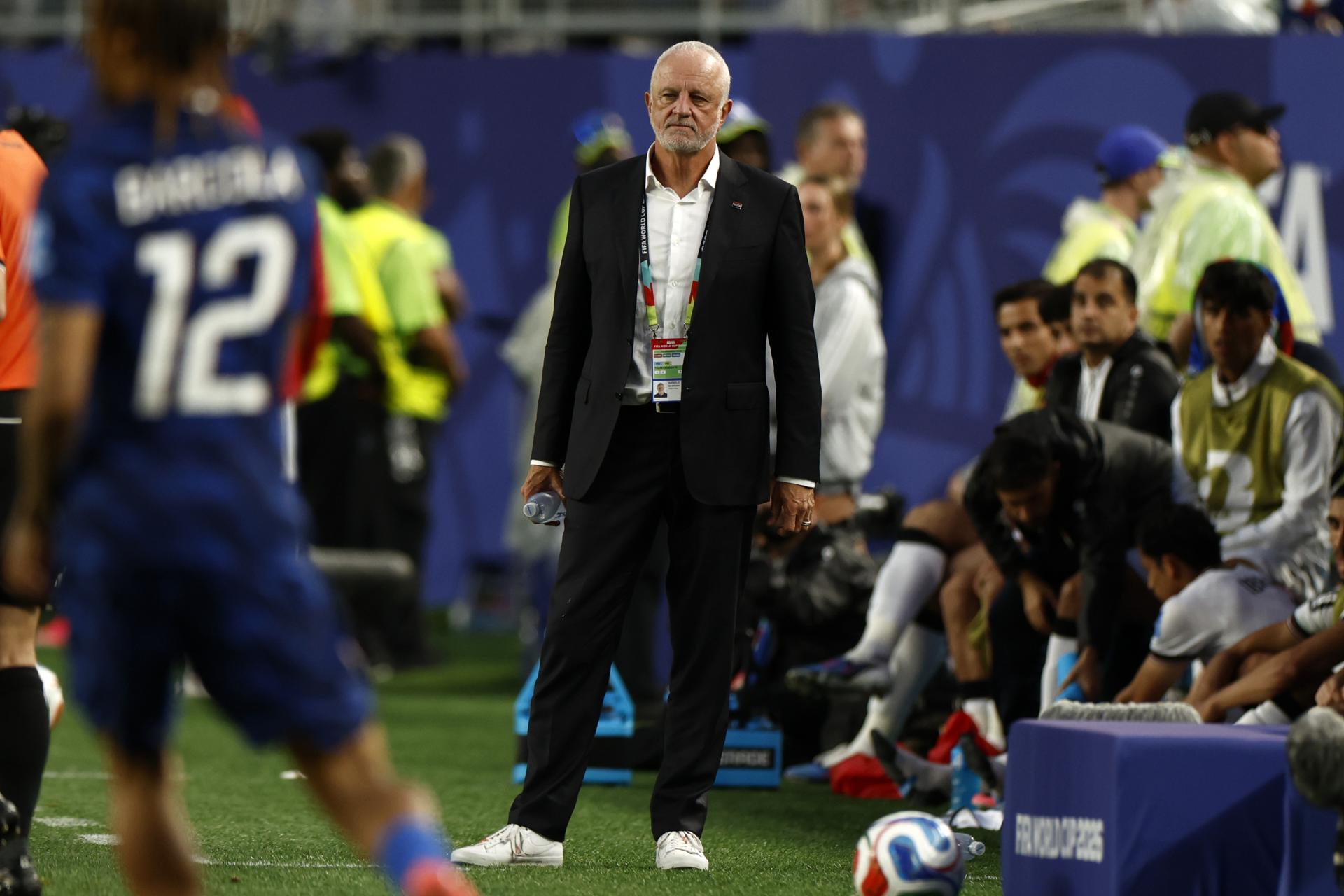Graham Arnold, seleccionador de Irak. EFE/EPA/WILL OLIVER
