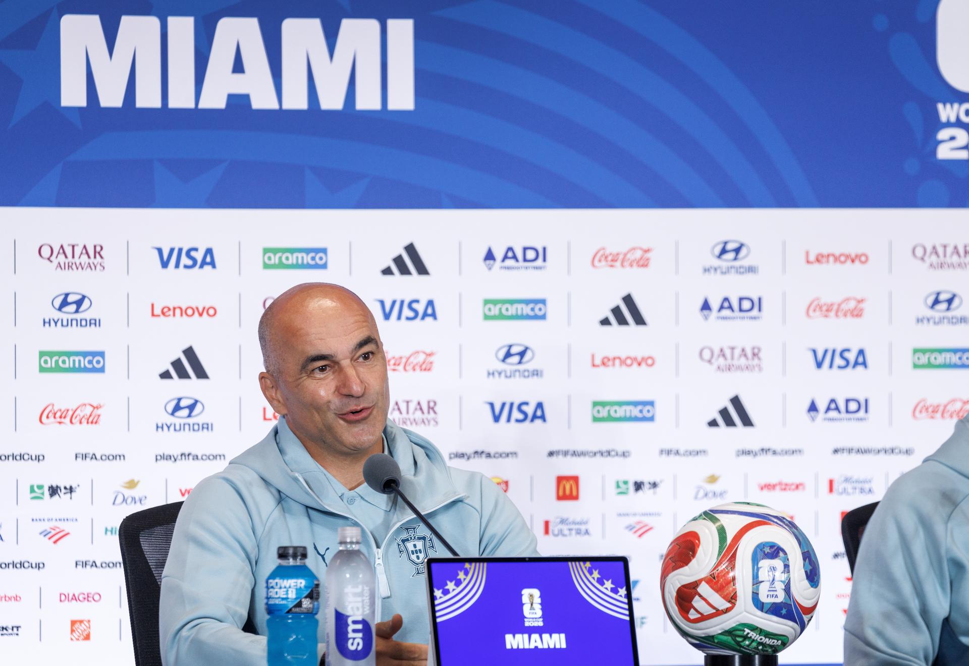 El seleccionador nacional de Portugal, Roberto Martínez.. EFE/EPA/CRISTOBAL HERRERA-ULASHKEVICH
