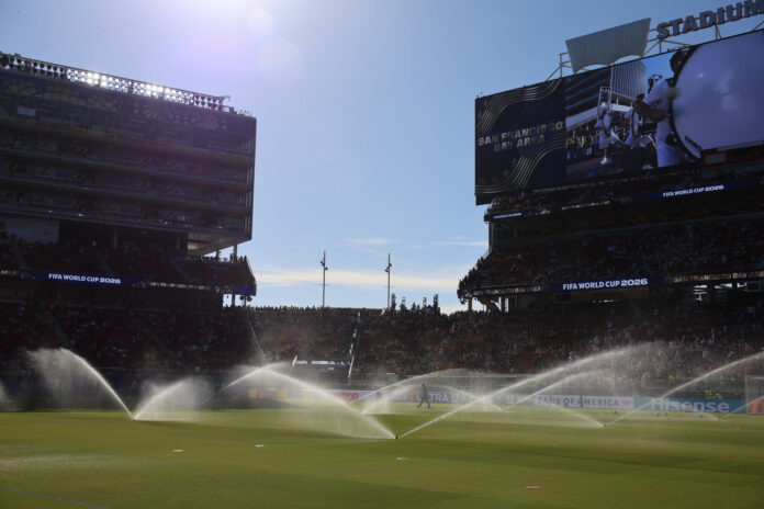 El estadio Levi's el pasado jueves, previo al partido del grupo D del Mundial de la FIFA 2026 entre Paraguay y Australia en Santa Clara, California (Estados Unidos). EFE/ Miguel Gutiérrez

