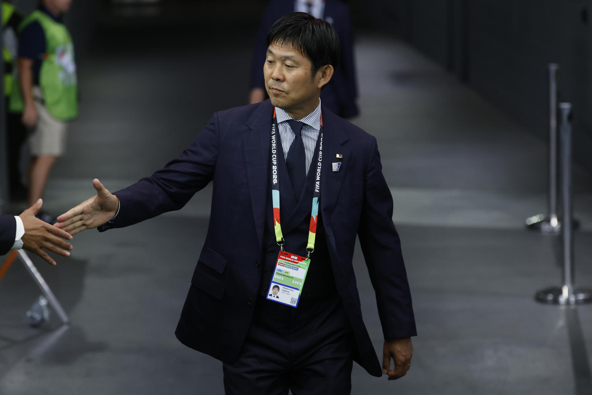 Hajime Moriyasu, seleccionador de Japón. EFE/Mariscal
