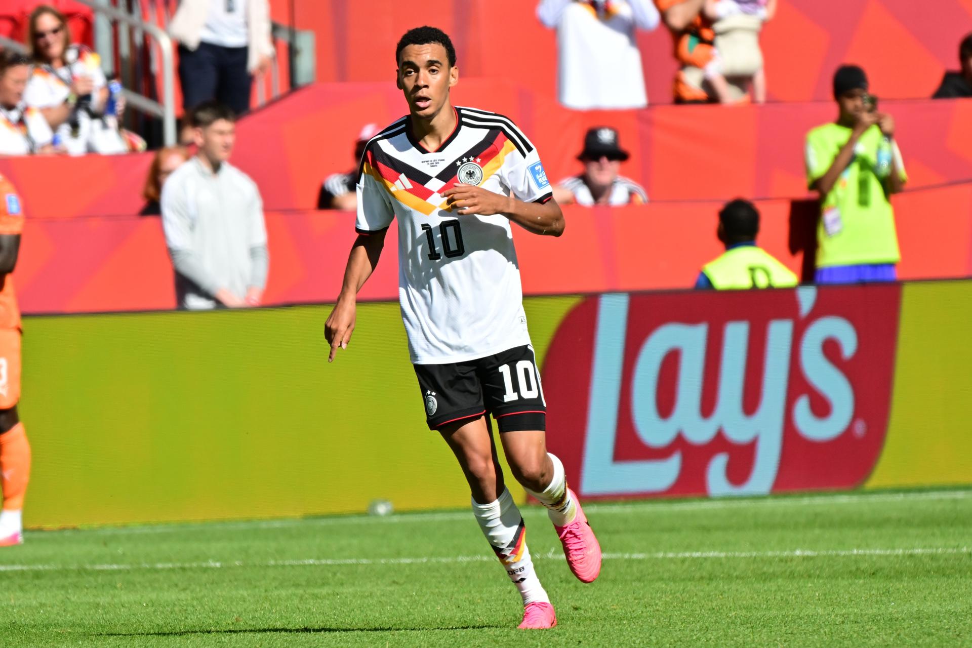 Jamal Musiala, jugador de Alemania. EFE/EPA/EDUARDO LIMA
