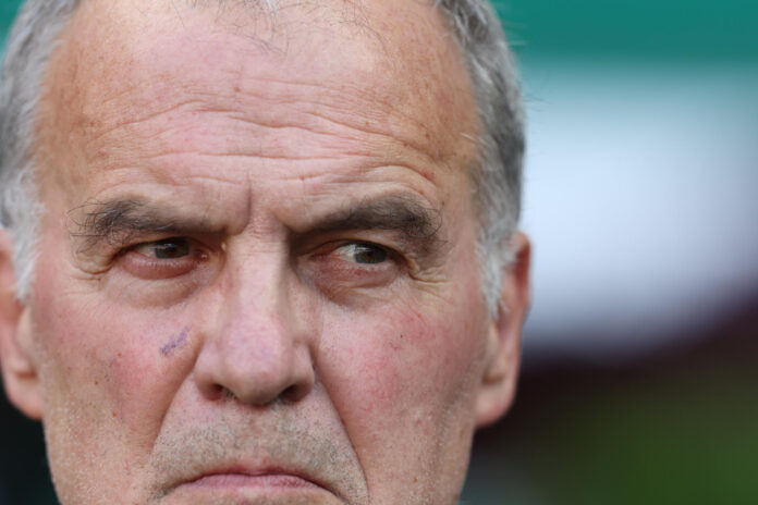El seleccionador de Uruguay Marcelo Bielsa. EFE/ Alex Cruz
