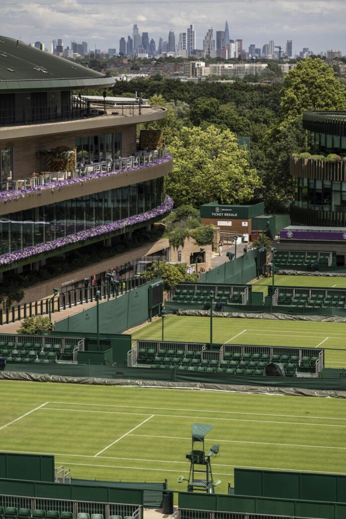 El Wimbledon All England Lawn Tennis Championships en Londres, Reino Unido. EFE/EPA/ALESSANDRO DELLA VALLE
