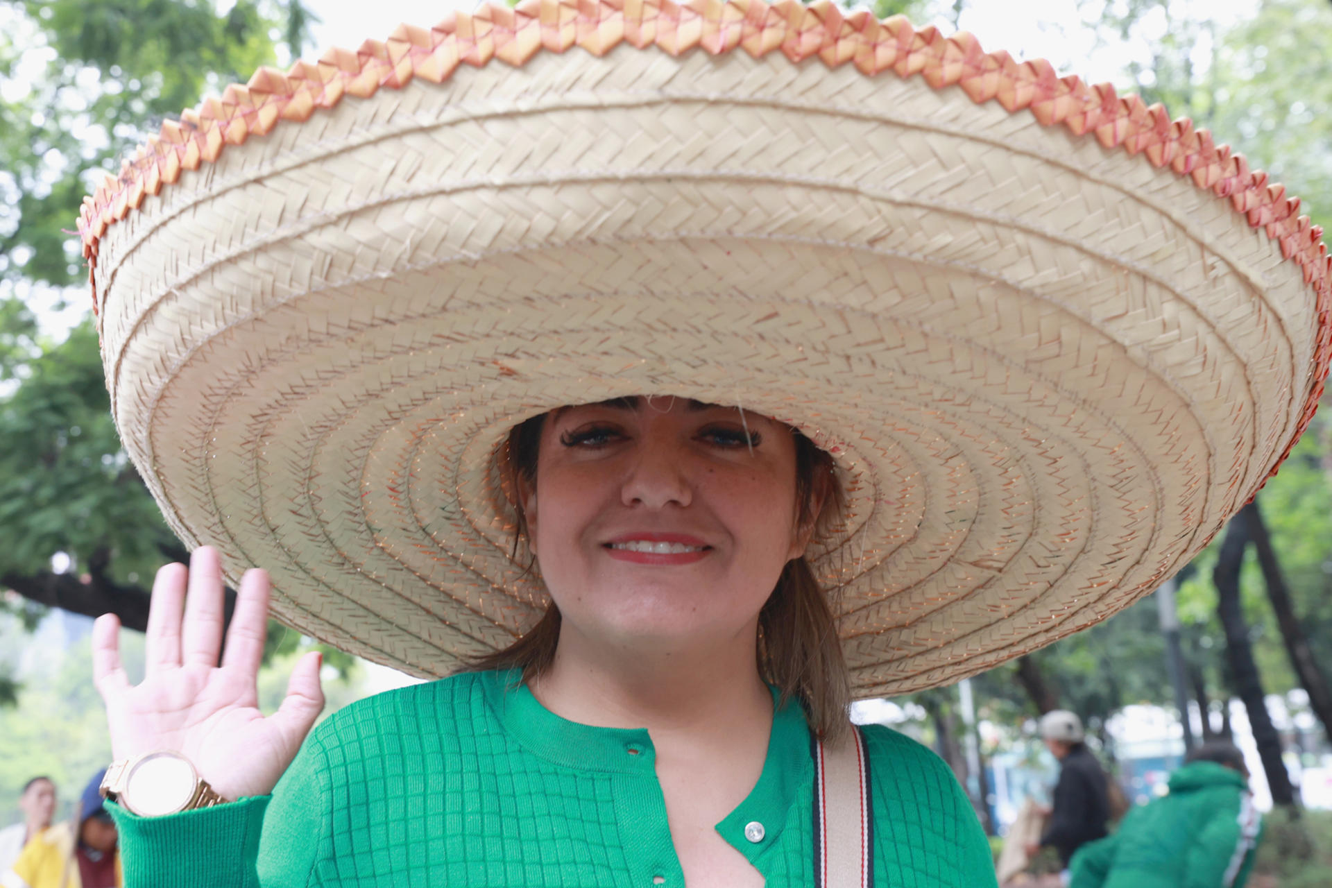 Elsa Méndez posa durante una entrevista con EFE este martes, en Ciudad de México (México). EFE/ Mario Guzmán
