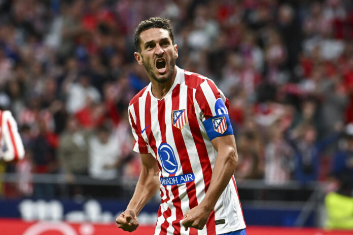 Imagen de archivo del centrocampista del Atlético de Madrid 'Koke' Resurrección. EFE/ Fernando Villar

