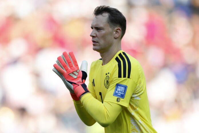 El portero de Alemania Manuel Neuer durante un partido en el Mundial 2026. EFE/EPA/GREG M. COOPER
