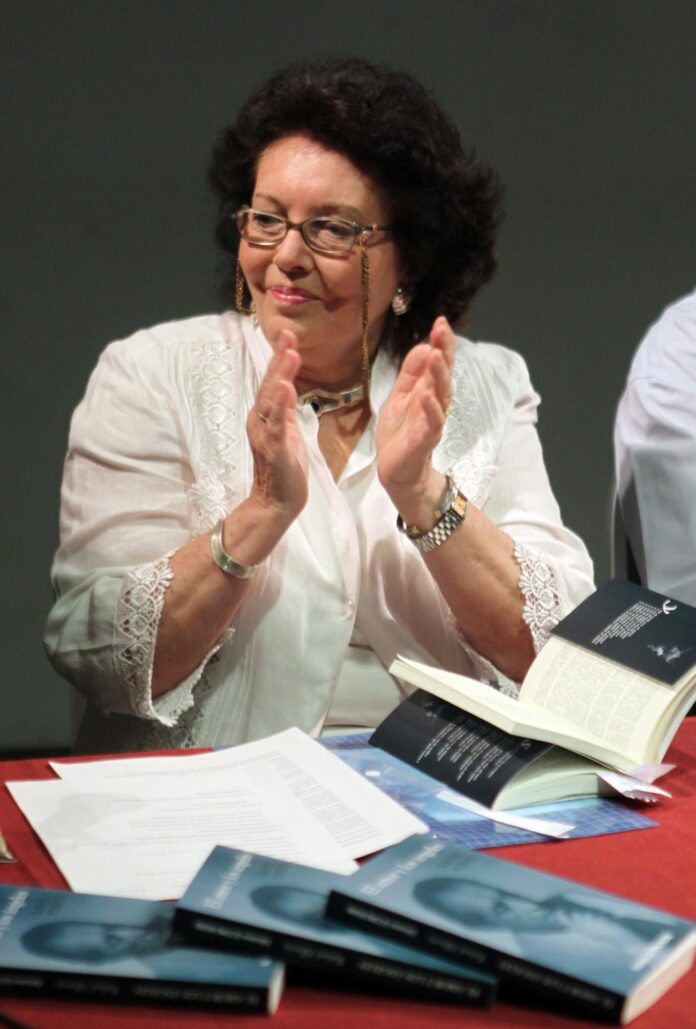Fotografía de archivo de Aitana Alberti, hija del escritor Rafael Alberti. EFE/Cézaro De Luca
