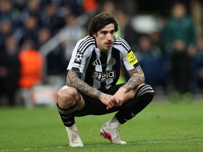 Imagen de archivo de Sandro Tonali, del Newcastle. EFE/EPA/ADAM VAUGHAN
