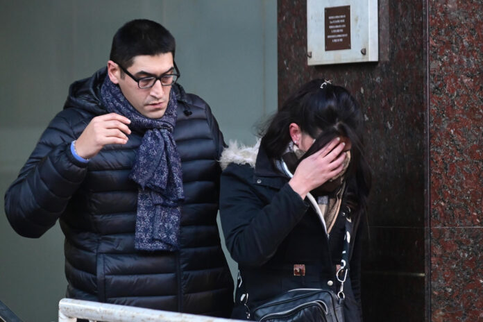 Jonathan Espósito sobrino de Diego Maradona sale tras una audiencia del juicio por la muerte de su tío en los Tribunales de San Isidro en Buenos Aires (Argentina). EFE/ Matías Martín Campaya

