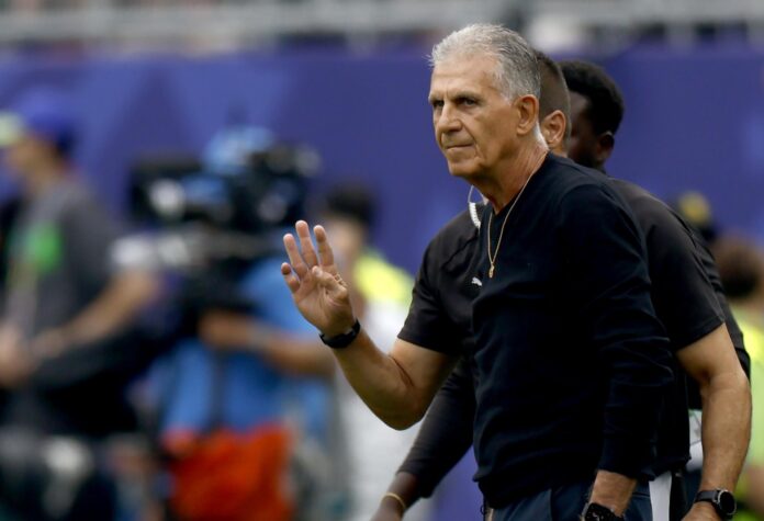 El portugués Carlos Queiroz definió este jueves como un honor su experiencia como entrenador de la selección Colombia, rival de Ghana este viernes en partido de dieciseisavos de final del Mundial. EFE/EPA/WILL OLIVER
