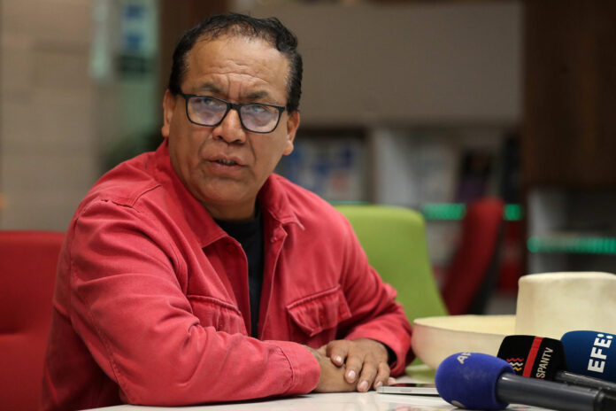 Fotografía de archivo del excandidato izquierdista Roberto Sánchez en Lima (Perú). EFE/ Paolo Aguilar
