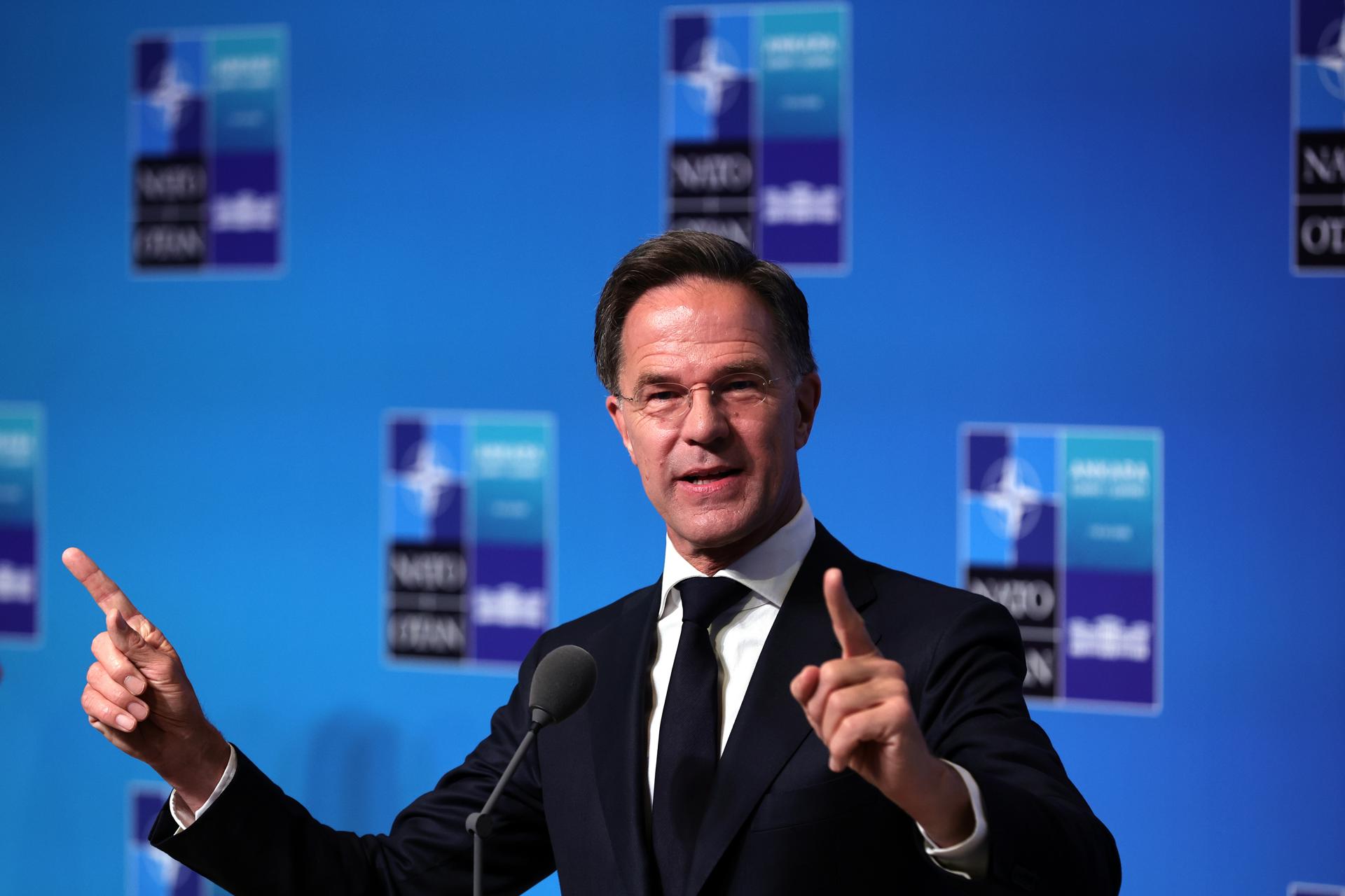 Rutte dice que la decepción de Trump con aliados de la OTAN se limita a “casos aislados” EFE/EPA/NECATI SAVAS
