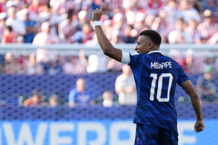 Kylian Mbappe reaparece este 9 de julio para liderar el ataque de Francia en el partido de cuartos de final del Mundial contra Marruecos en Boston. EFE/ Angel Colmenares
