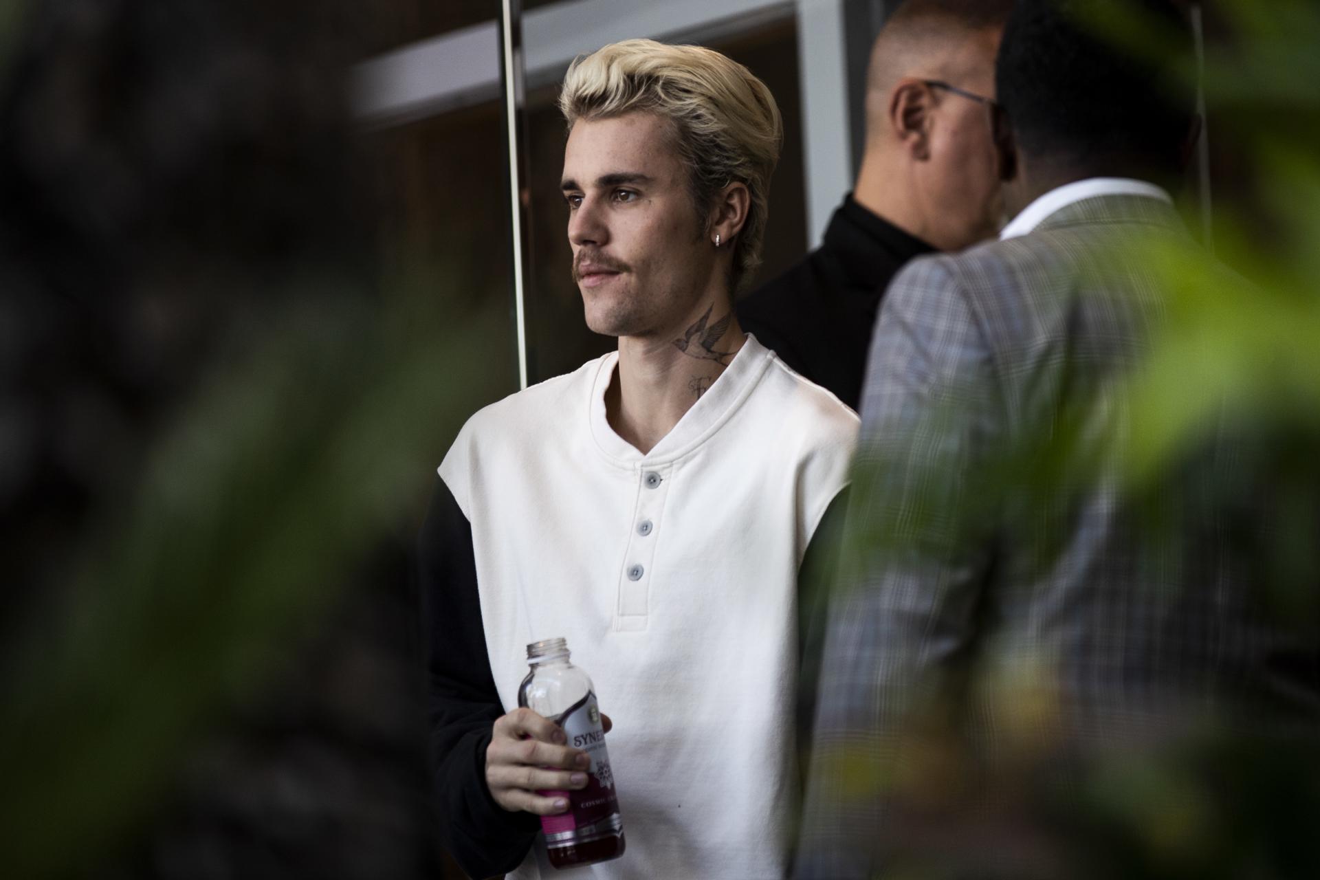 El cantante canadiense Justin Bieber, en una imagen de archivo. EFE/EPA/ETIENNE LAURENT