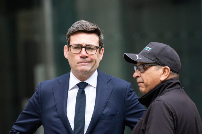 Imagen del el exalcalde de Mánchester, Andy Burnham, favorito a suceder a Keir Starmer EFE/EPA/Adam Vaughan
