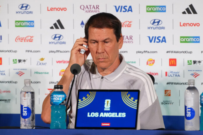 Rudi García, seleccionador de Bélgica, reconoció este jueves en Inglewood que España, a la que sus pupilos se enfrentarán este viernes en cuartos de final del Mundial, es una selección “más fuerte” que la suya. EFE/ Omar Alonso
