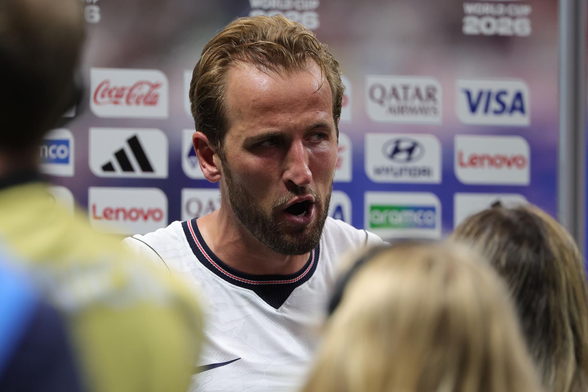 Harry Kane lidera la ofensiva inglesa. EFE/EPA/CRISTOBAL HERRERA-ULASHKEVICH
