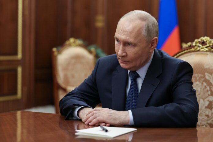 El presidente ruso, Vladimir Putin. EFE/EPA/GAVRIIL GRIGOROV/SPUTNIK/KREMLIN POOL MANDATORY CREDIT
