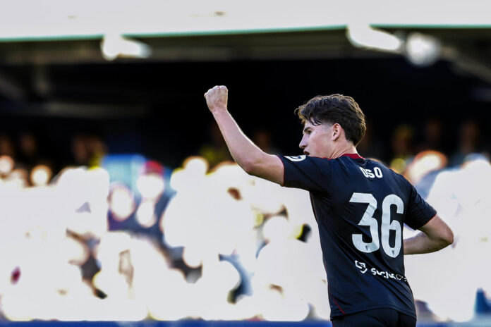 El lateral del Sevilla FC 