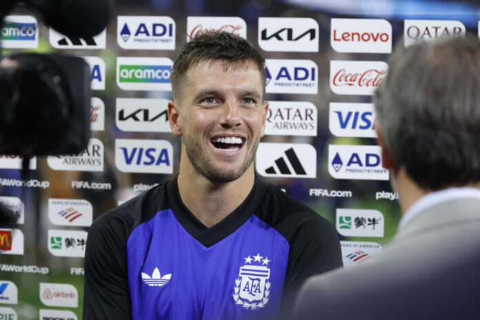 Giovani Lo Celso de Argentinaen el estadio AT&T Stadium en Dallas (EE.UU.). EFE/ Mariscal
