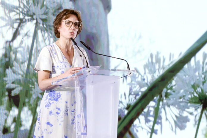 La comisaria europea de Medio Ambiente, Resiliencia Hídrica y Economía Circular Competitiva, Jessica Roswal, en una imagen de archivo. EFE/José Manuel Vidal
